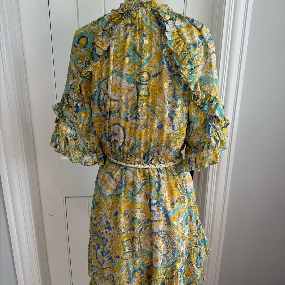 Shoshanna Giada Dress Sunrise size 6 - Picture 8 of 15